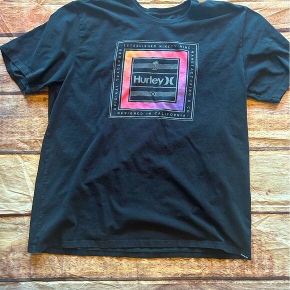 Hurley Men’s Black Tshirt Size XXL - Picture 1 of 3
